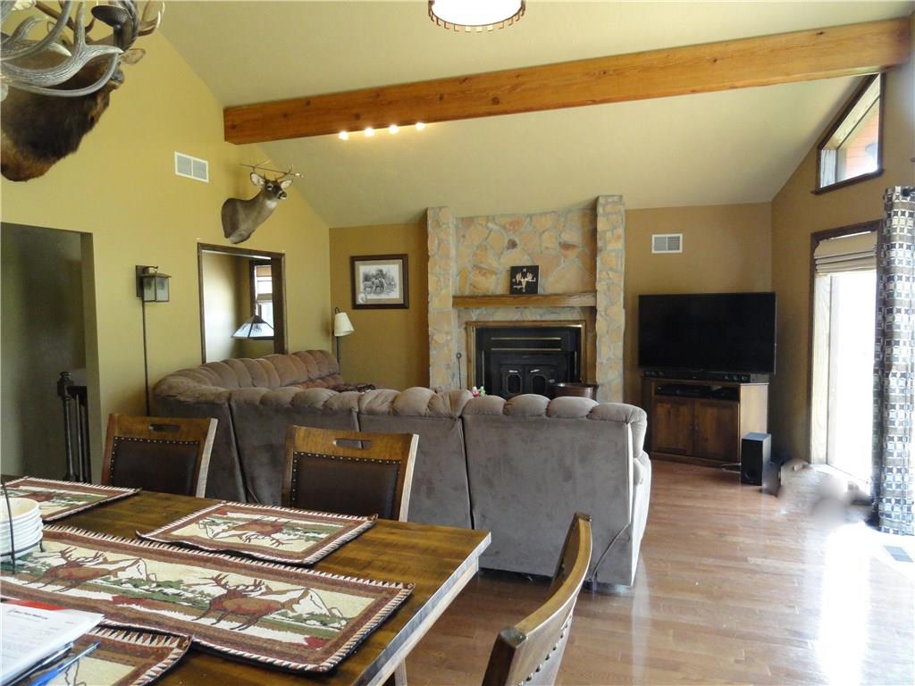 1127 Pine Run Road Apollo, PA 15613 - Photo 9 of 25 Spacious living room with wood burning fireplace