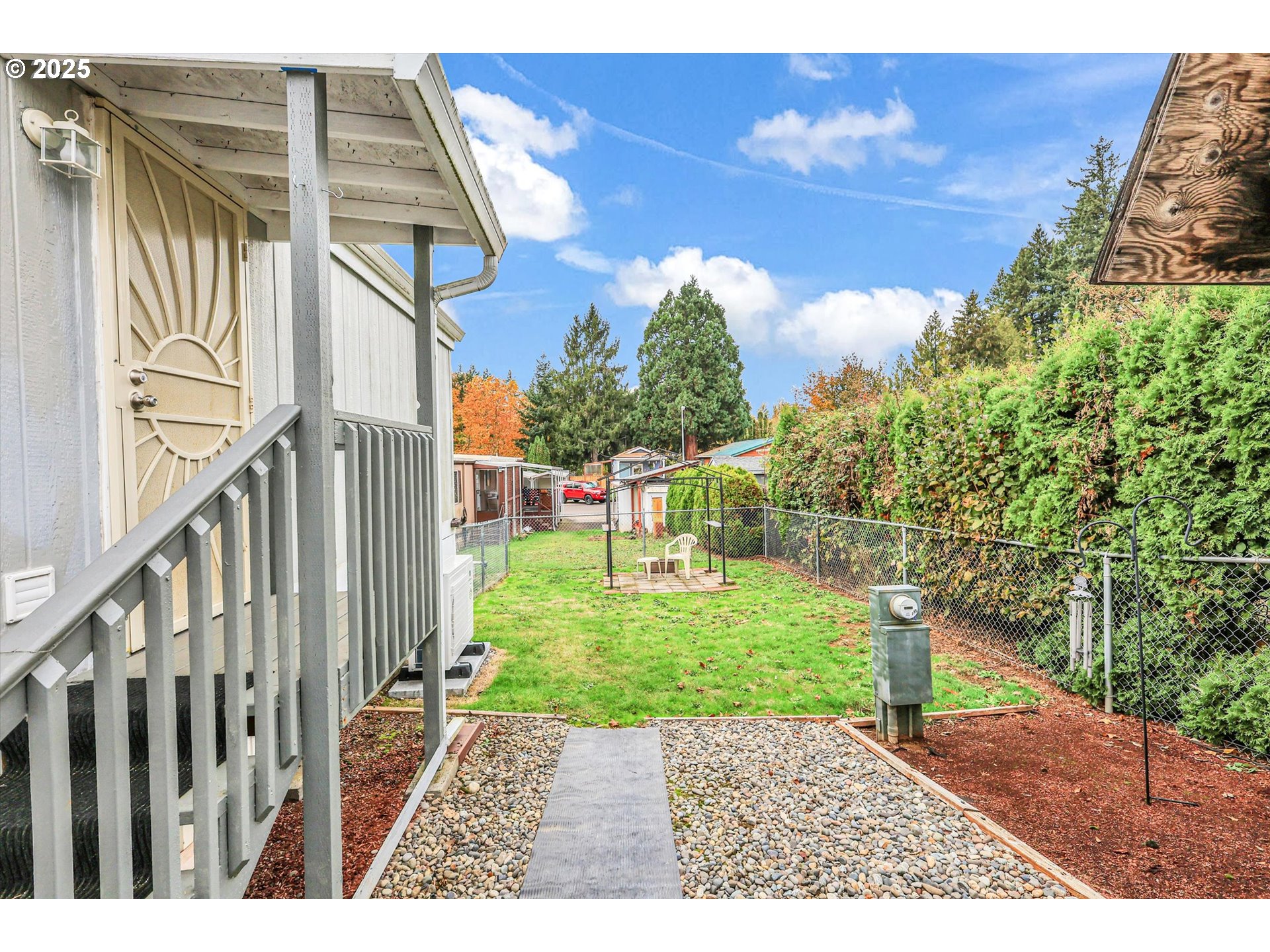 17655 Bluff Road, Unit 73 Sandy, OR 97055 - Photo 3 of 41 a view of a backyard with plants
