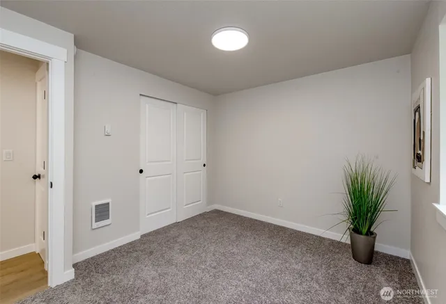 a view of a potted plant in a room