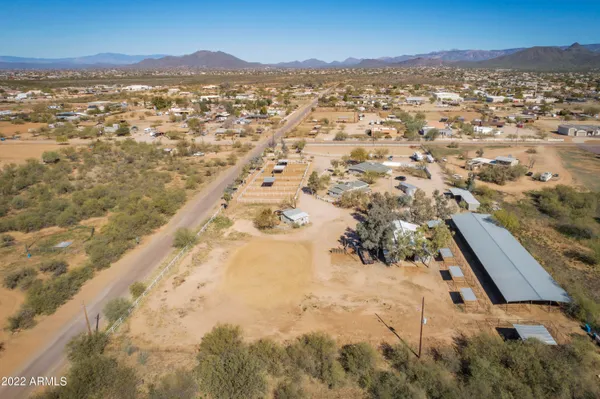 a view of city and mountain