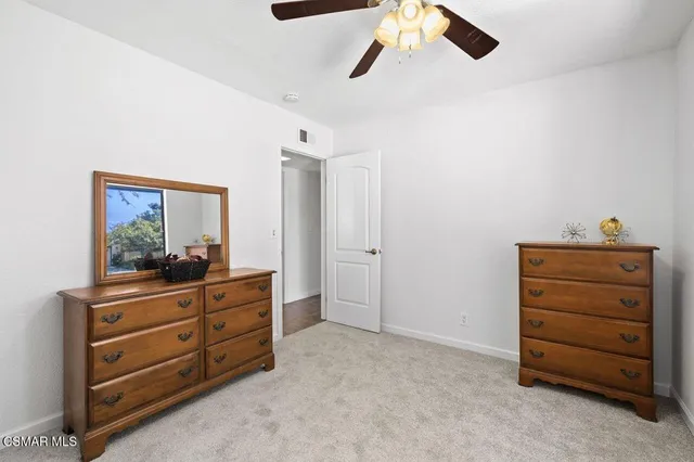 a room with furniture and closet