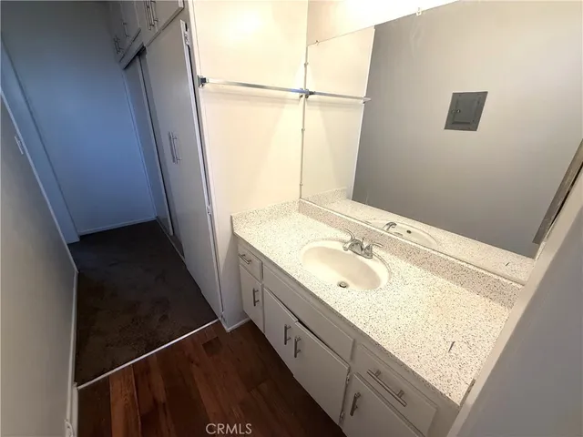 a bathroom with a sink and a toilet