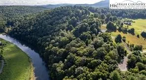 a view of a forest with a lake