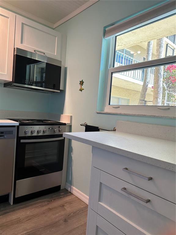 11485 Oakhurst Road, Unit 200114 Largo, FL 33774 - Photo 12 of 40 a kitchen with a stove and a microwave