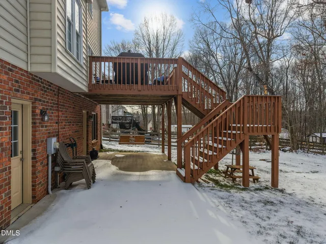 a view of porch with an outdoor space