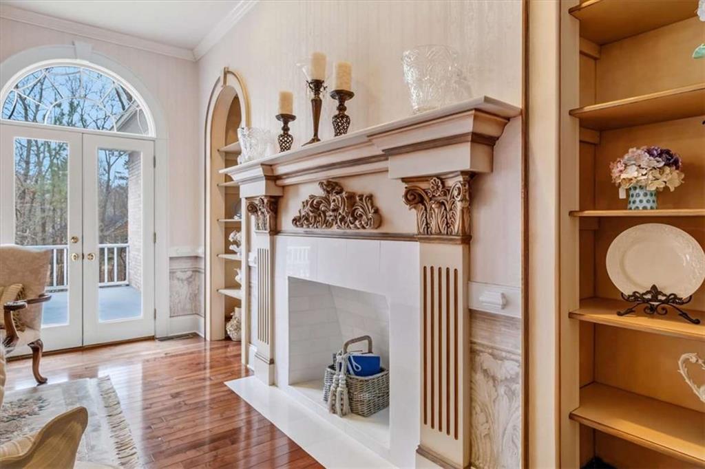 96 Windchime Way Northeast Rome, GA 30161 - Photo 21 of 57 a view of a hallway with dining area and glass door