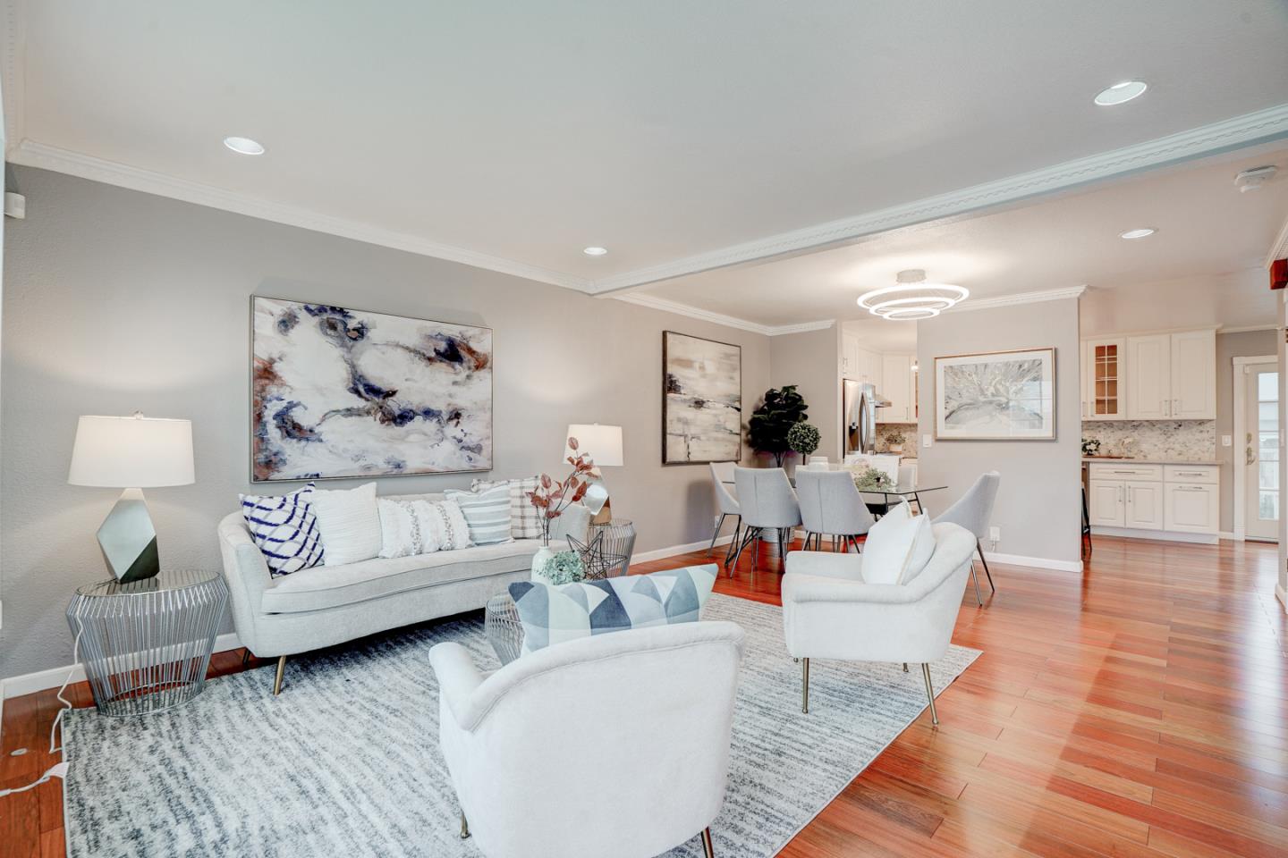 350 Buckingham Way Pacifica, CA 94044 - Photo 3 of 68 a living room with furniture and wooden floor