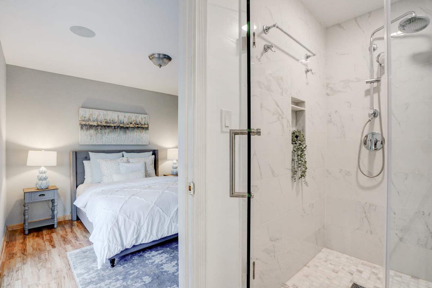 350 Buckingham Way Pacifica, CA 94044 - Photo 27 of 68 a bedroom with a bed and a table