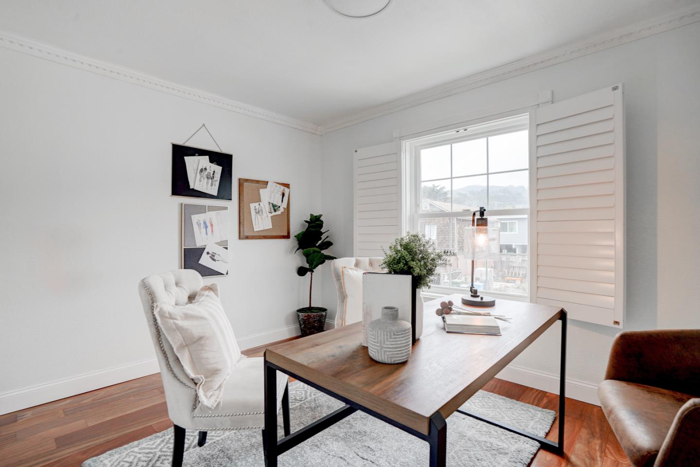 350 Buckingham Way Pacifica, CA 94044 - Photo 51 of 68 a view of a dining room with furniture and wooden floor
