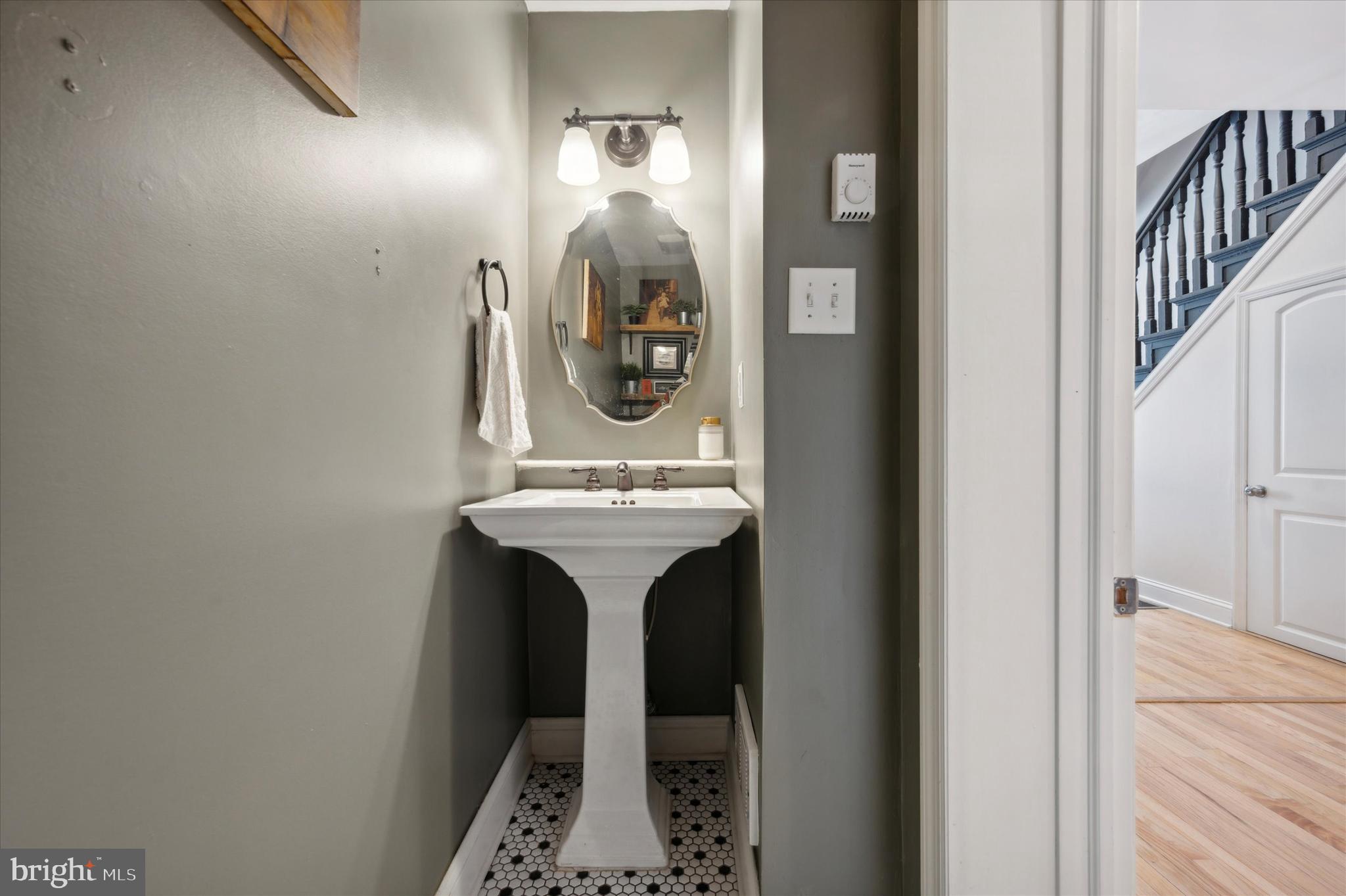 1415 Tasker Street Philadelphia, PA 19145 - Photo 12 of 27 Main Floor Powder Room