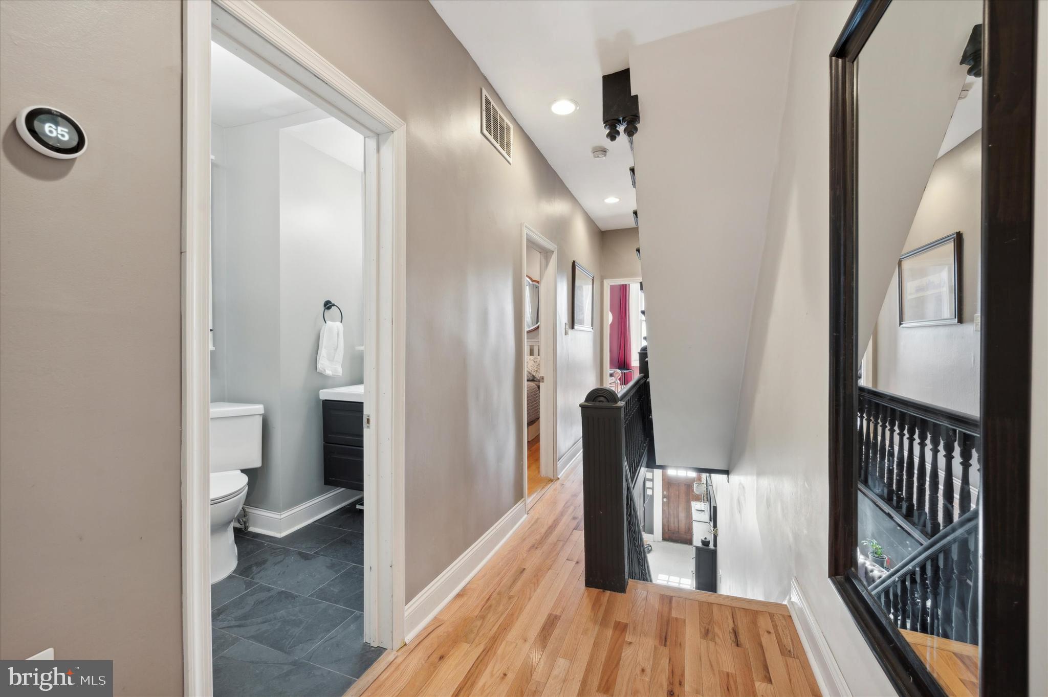 1415 Tasker Street Philadelphia, PA 19145 - Photo 17 of 27 Second Floor Hallway