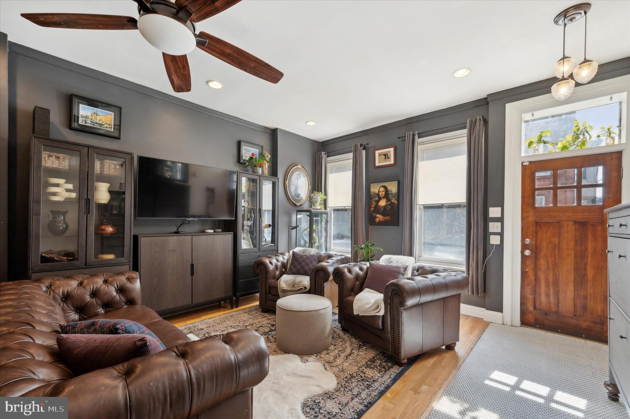 1415 Tasker Street Philadelphia, PA 19145 - Photo 2 of 27 Natural Light Embraces The Living Room