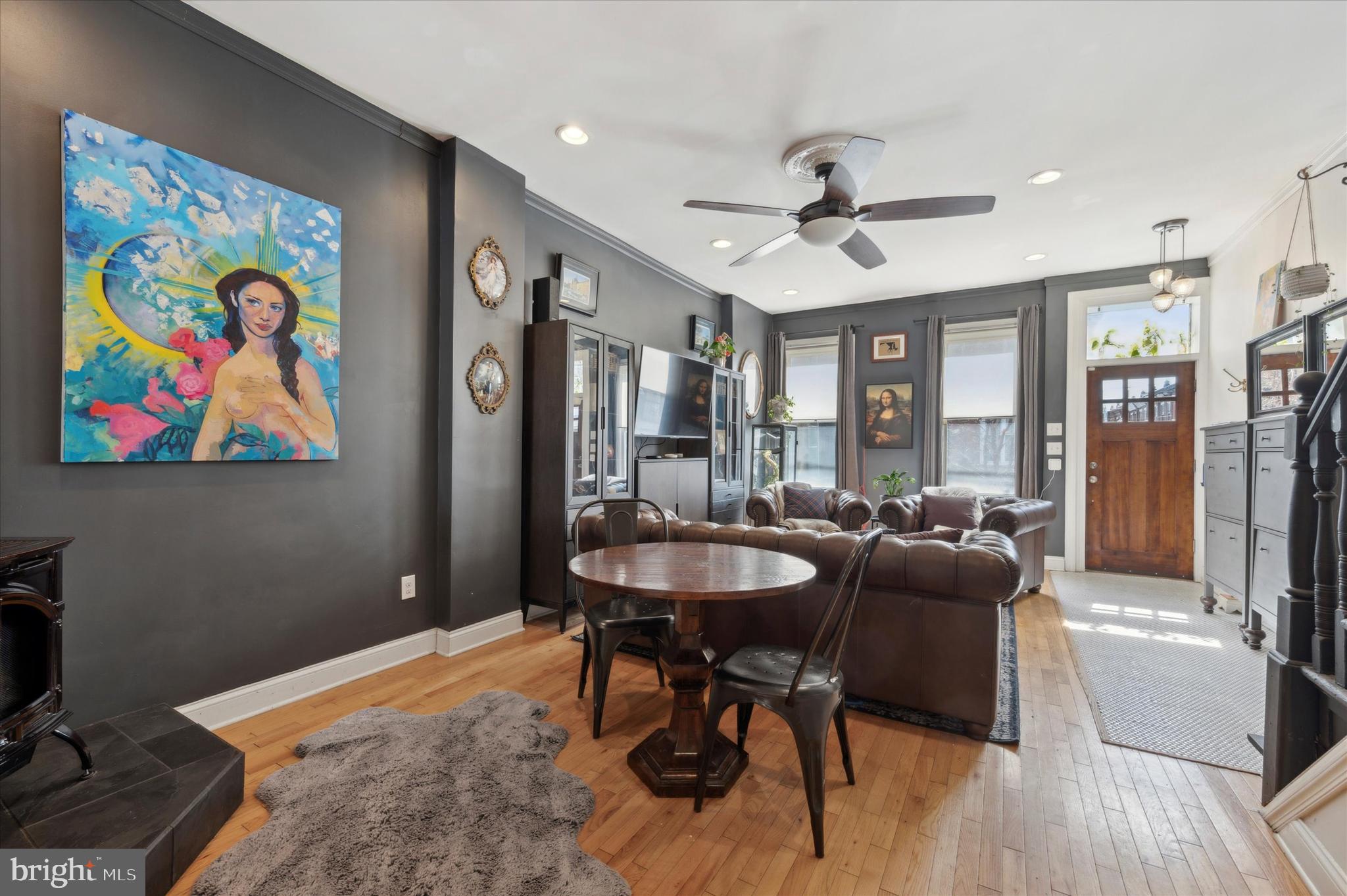 1415 Tasker Street Philadelphia, PA 19145 - Photo 4 of 27 Overview of Open Floor Plan