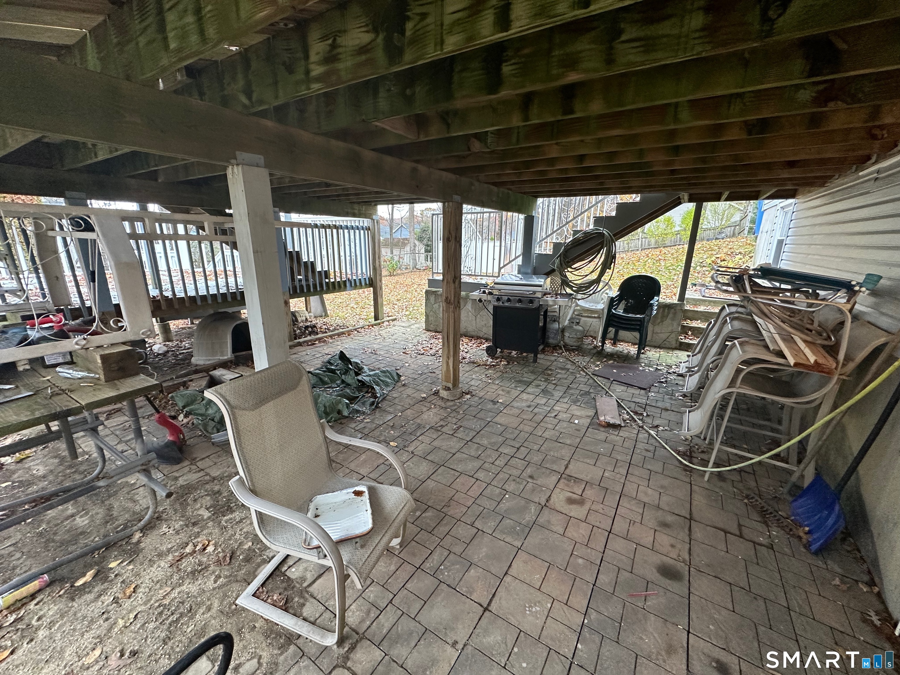 120 Tyler Way Bristol, CT 06010 - Photo 27 of 40 a view of a patio with table and chairs