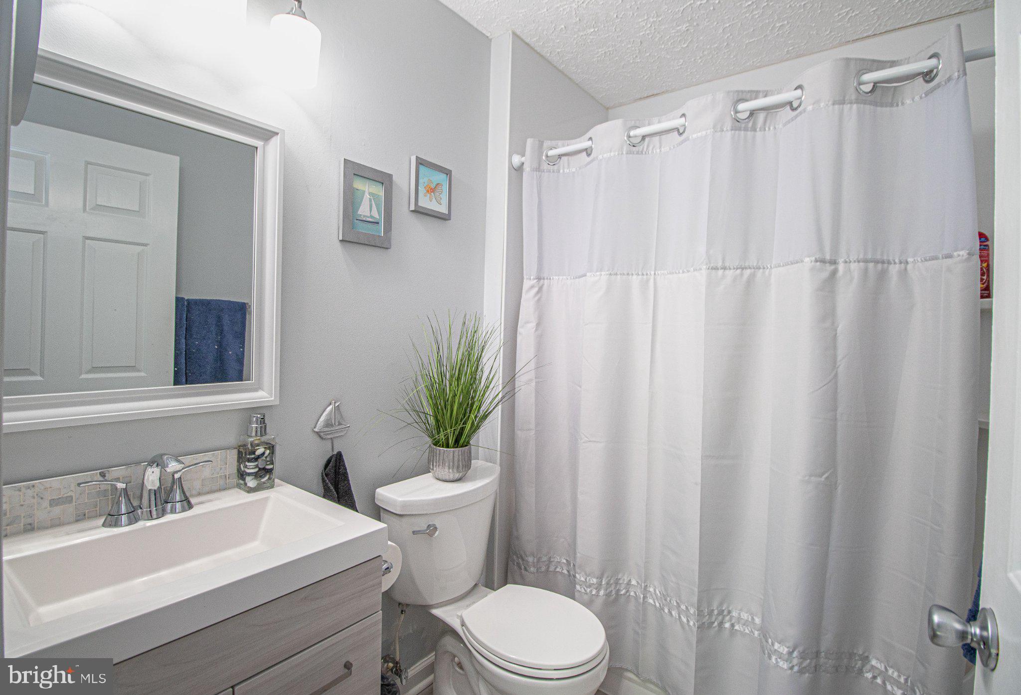 1724 Algonquin Road Frederick, MD 21701 - Photo 37 of 55 a bathroom with a sink a toilet and a mirror