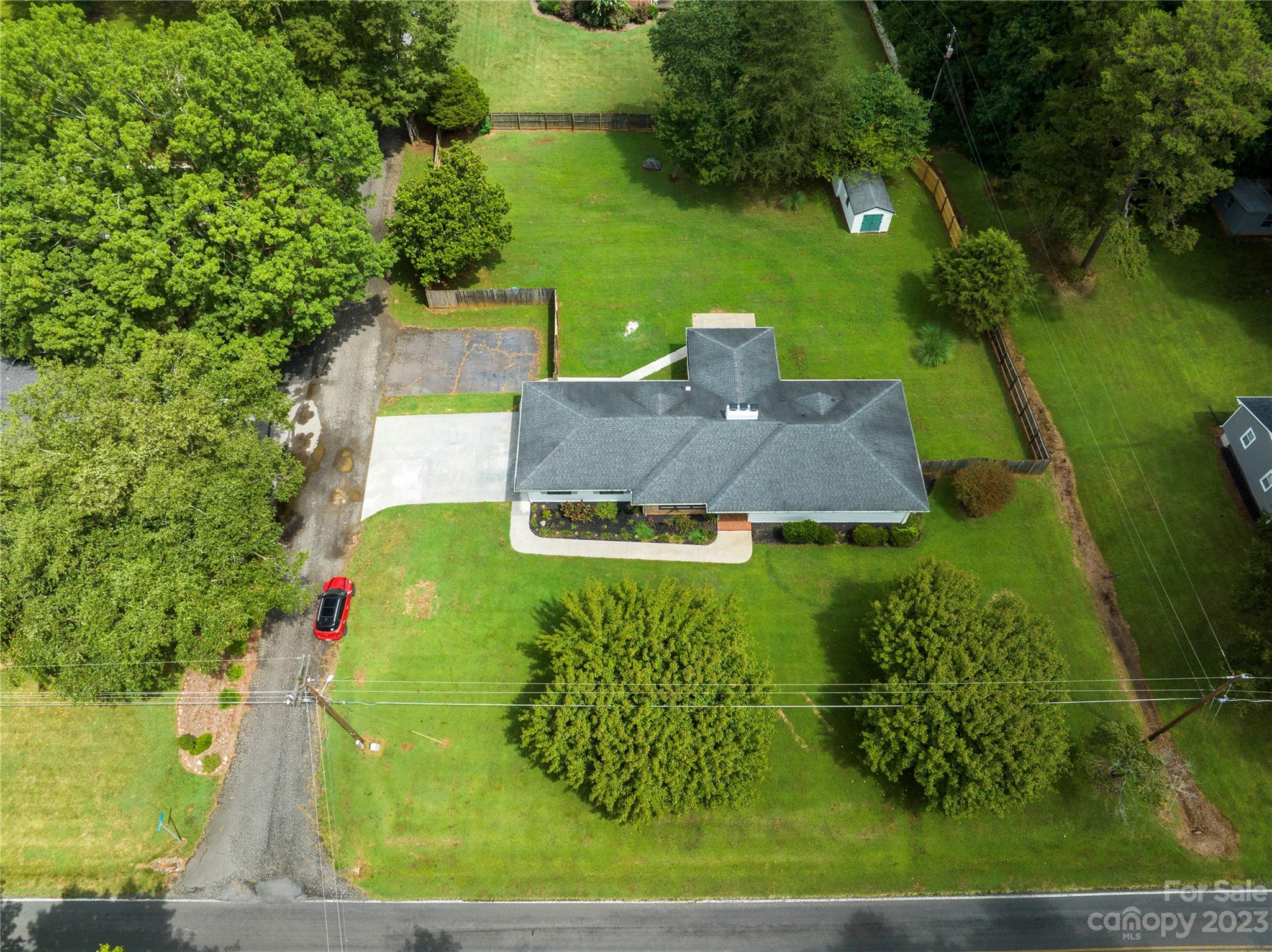 1253 Rainbow Road Advance, NC 27006 - Photo 3 of 46 an aerial view of a house