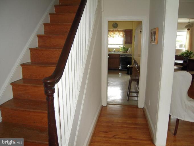 3702 Kimble Road Baltimore, MD 21218 - Photo 10 of 10 a view of entryway and hall with wooden floor