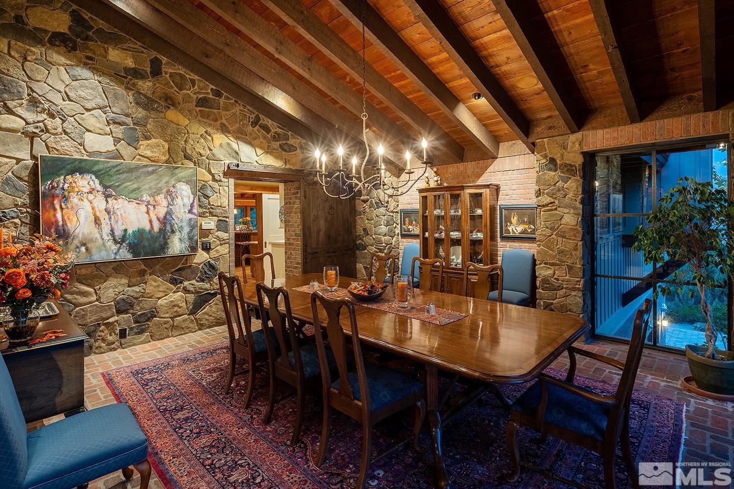 95 Bear Mountain Place Reno, NV 89519 - Photo 20 of 33 a view of a dining room with furniture and window