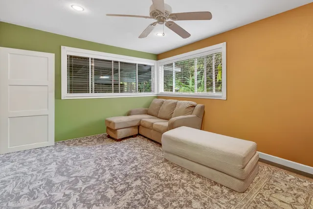 a very nice looking room with a large window