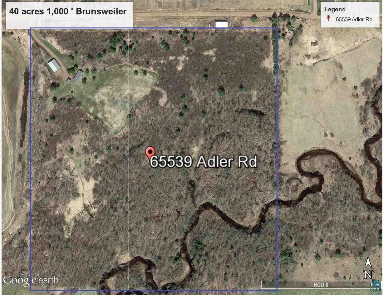 65539 Adler Road Marengo, WI 54855 - Photo 2 of 38 40 acres 1100' Brunsweiler River frontage