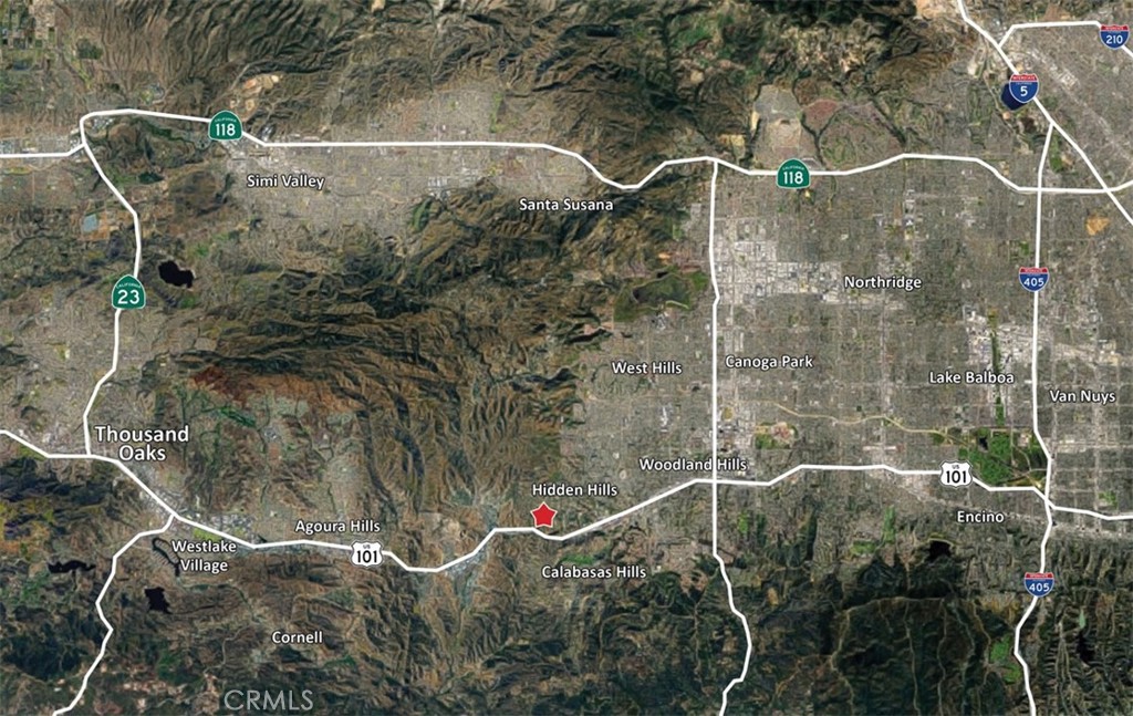 25201 Mureau Road Calabasas, CA 91302 - Photo 6 of 7 a view of a room with a glass door