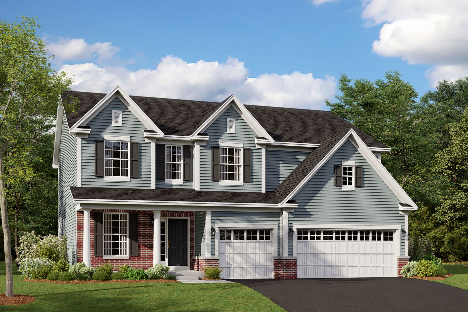 201 Piper Glen Avenue Oswego, IL 60543 - Photo 1 of 30 front view of a house with a yard