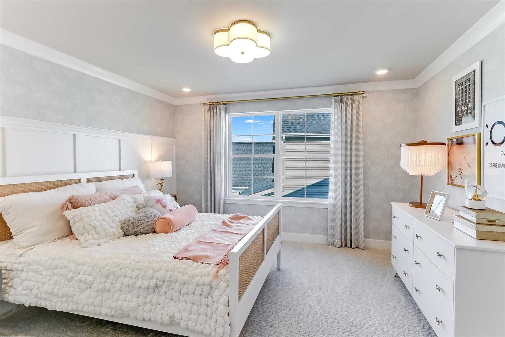 201 Piper Glen Avenue Oswego, IL 60543 - Photo 28 of 30 a large bedroom with a bed and a window