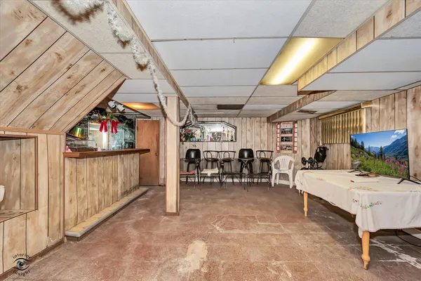 a view of a chairs in garage