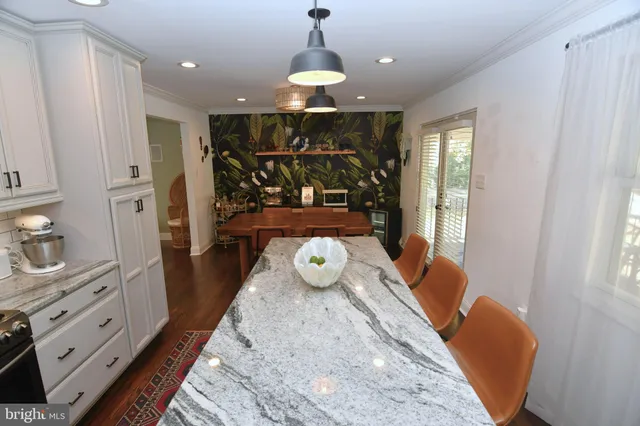 a very nice looking room with a large window