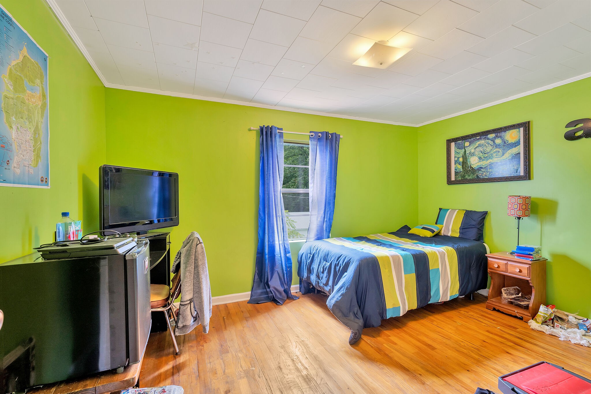 1205 Main Street Altamont, TN 37301 - Photo 32 of 51 a bedroom with two beds and a desk