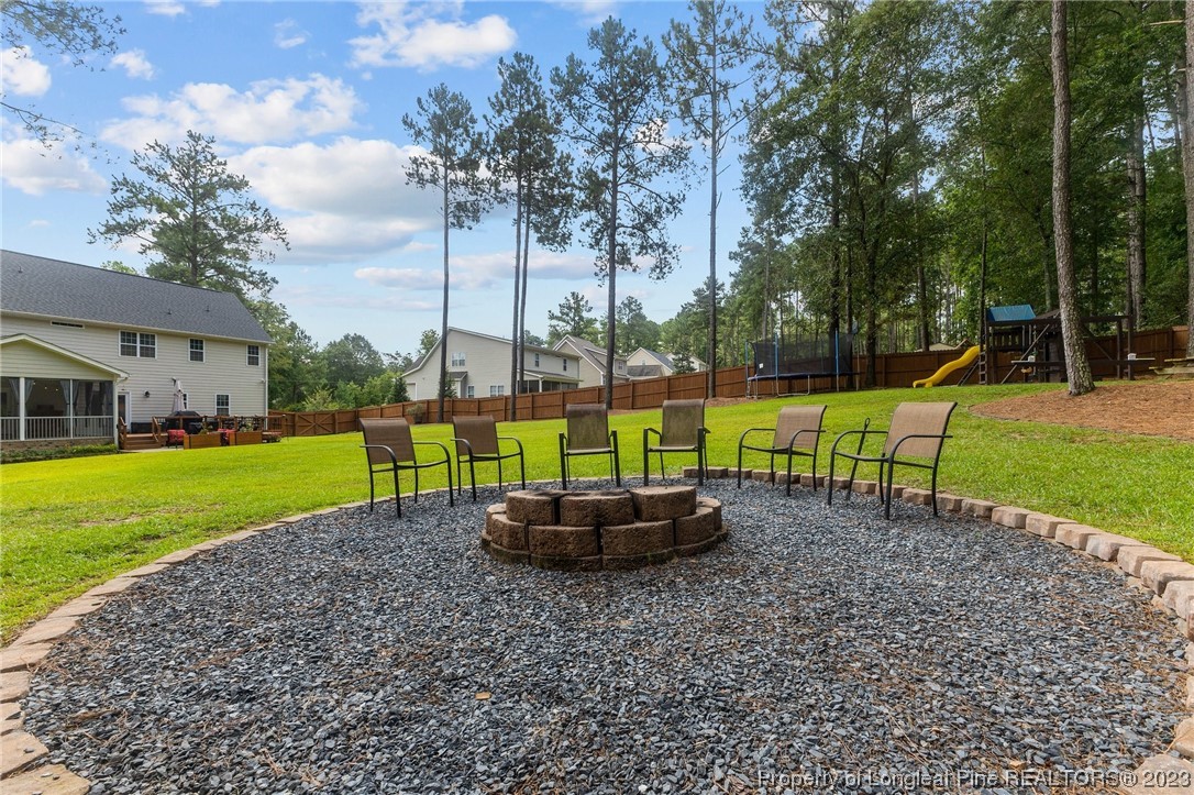 155 Dicks Hill Road Carthage, NC 28327 - Photo 46 of 47 a view of a garden with a slide