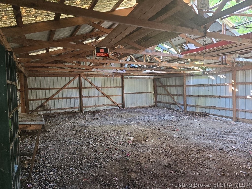 2493 East Bacon Ridge Road Marengo, IN 47140 - Photo 13 of 35 Interior of Barn
