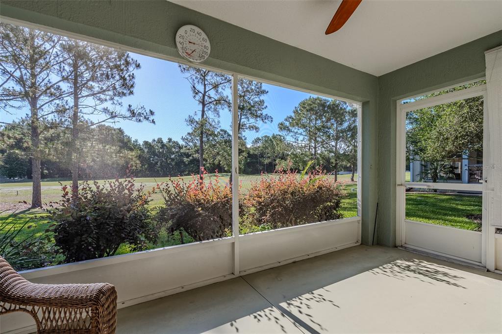 16023 Southwest 14th Avenue Road Ocala, FL 34473 - Photo 42 of 57 a view of a back yard from a balcony