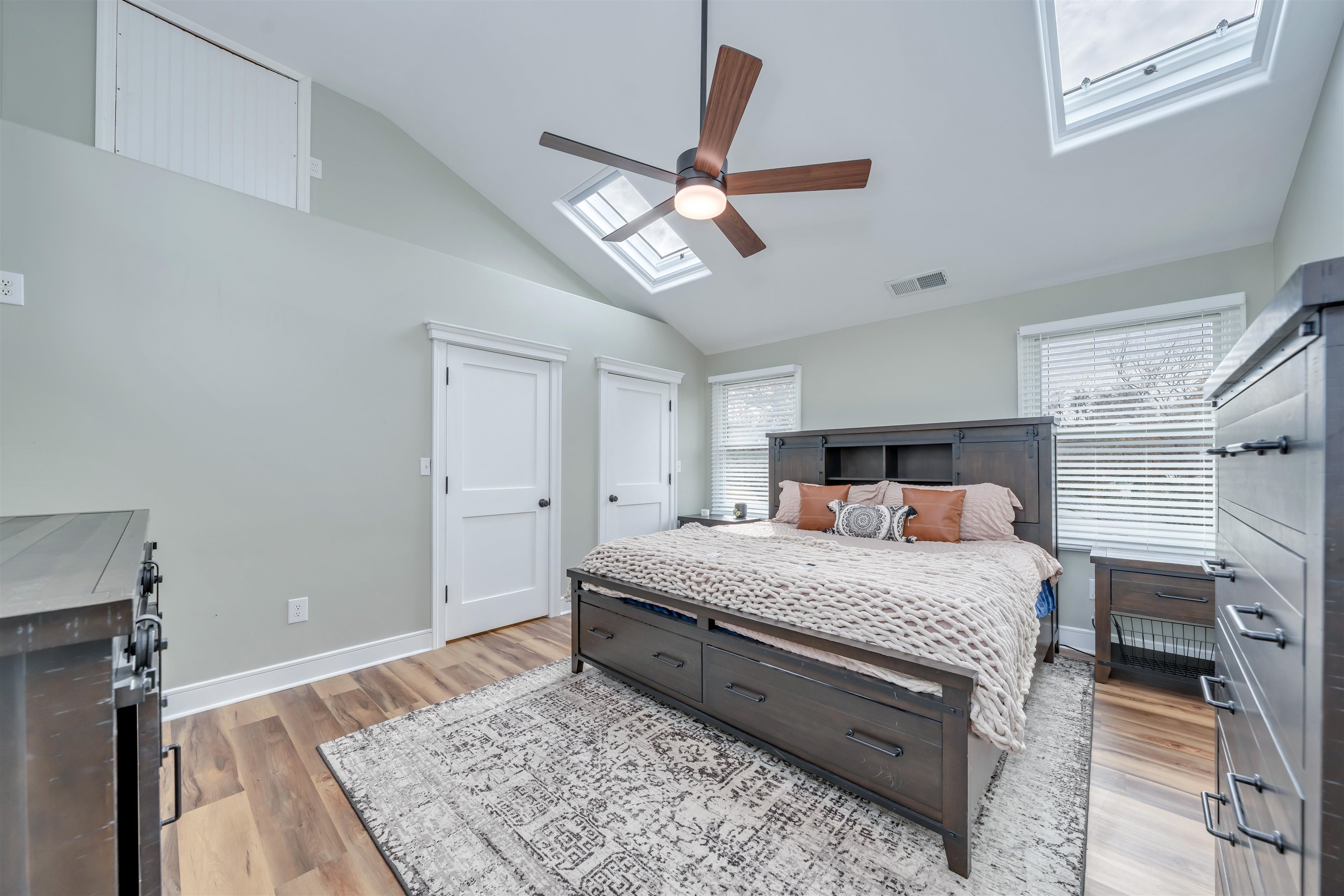 667 Dias Creek Road Cape May Court House, NJ 08210 - Photo 23 of 43 a bedroom with a bed and a flat screen tv