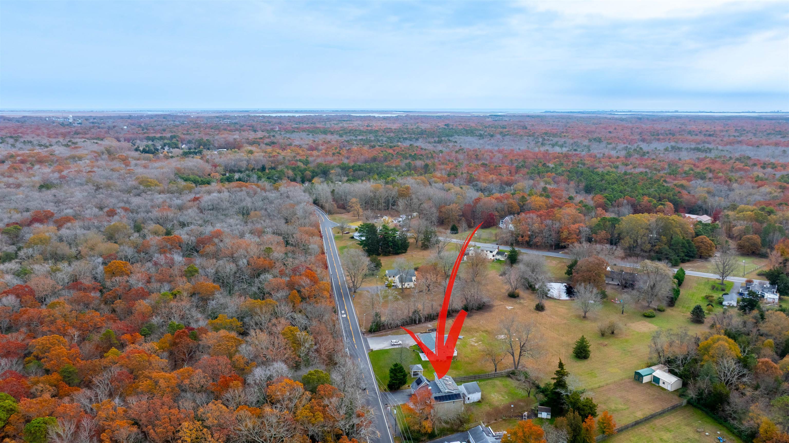 667 Dias Creek Road Cape May Court House, NJ 08210 - Photo 43 of 43 an aerial view of multiple house
