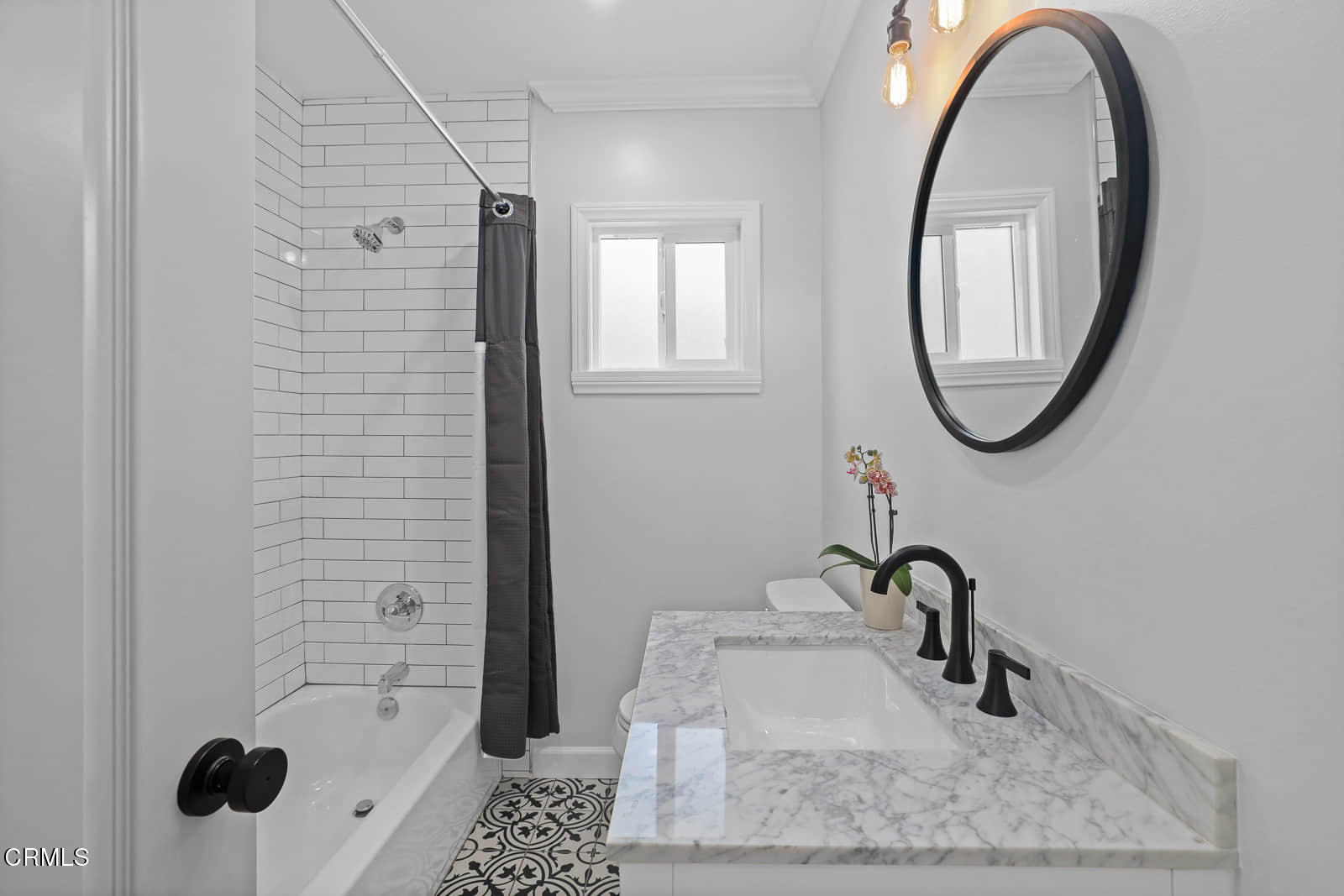 487 Crosby Street Altadena, CA 91001 - Photo 16 of 24 a bathroom with a sink and a mirror