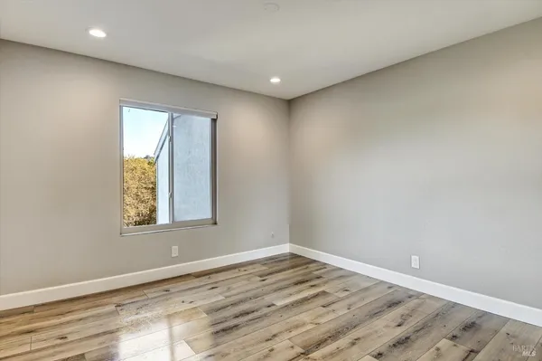 wooden floor in an empty room