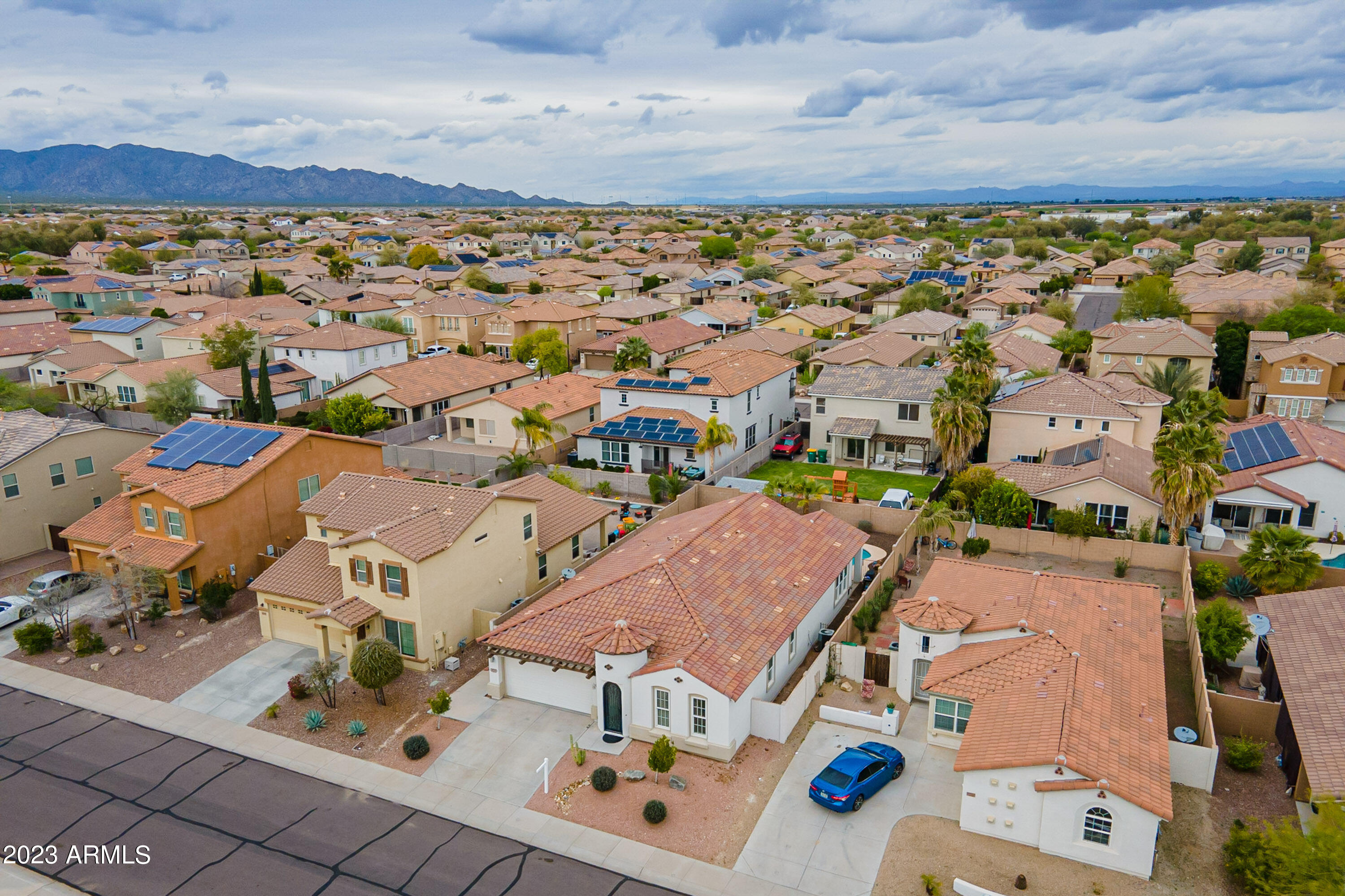 18158 West Hatcher Road Waddell, AZ 85355 - Photo 34 of 44 Aerial View