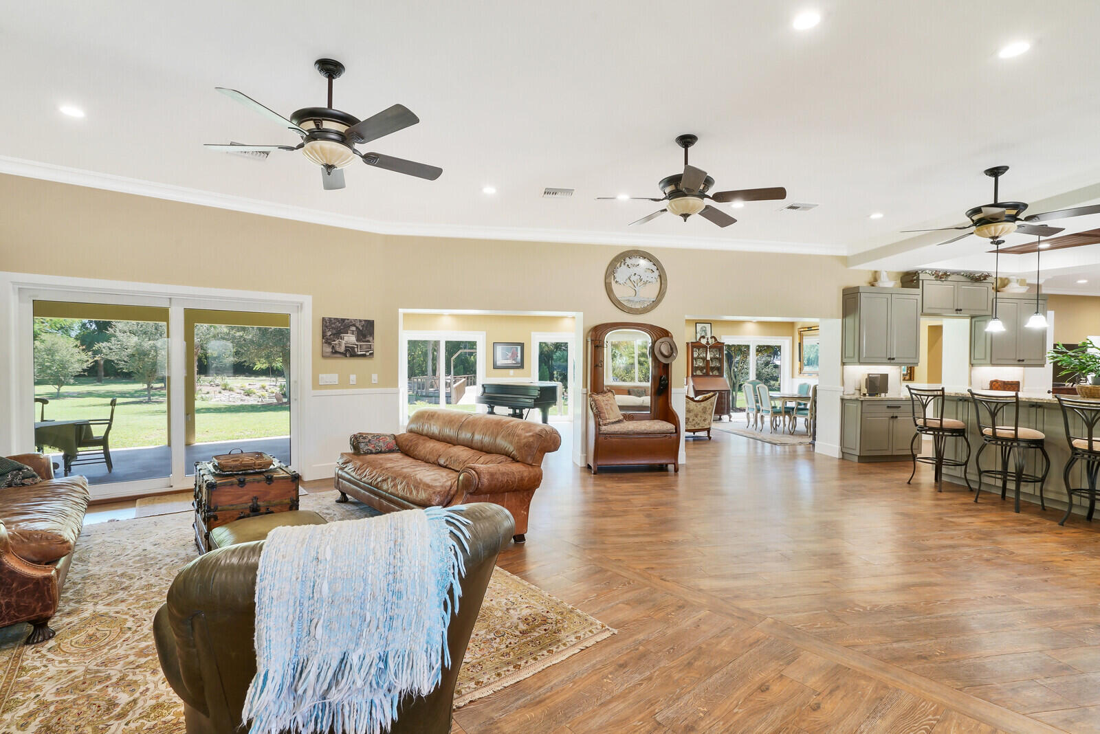 6624 Dillman Road Greenacres, FL 33413 - Photo 18 of 61 a living room with furniture and a large window