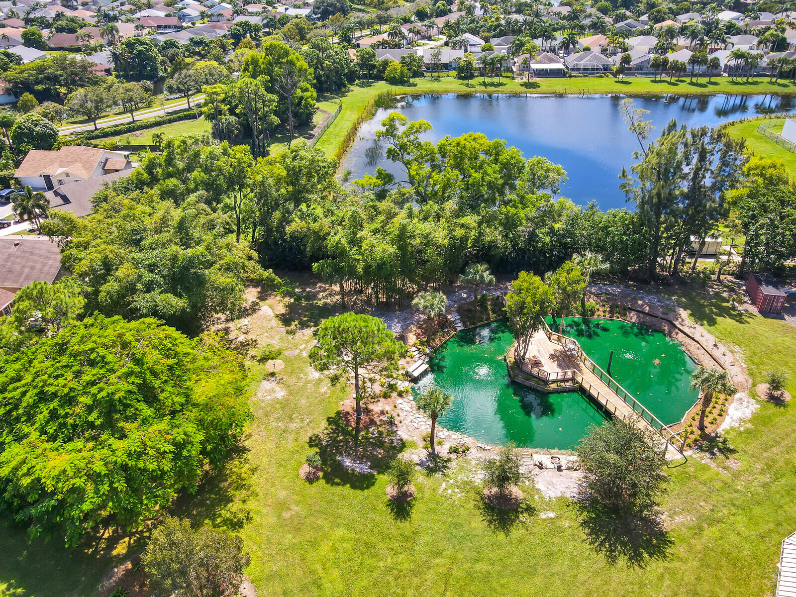 6624 Dillman Road Greenacres, FL 33413 - Photo 51 of 61 pond feature