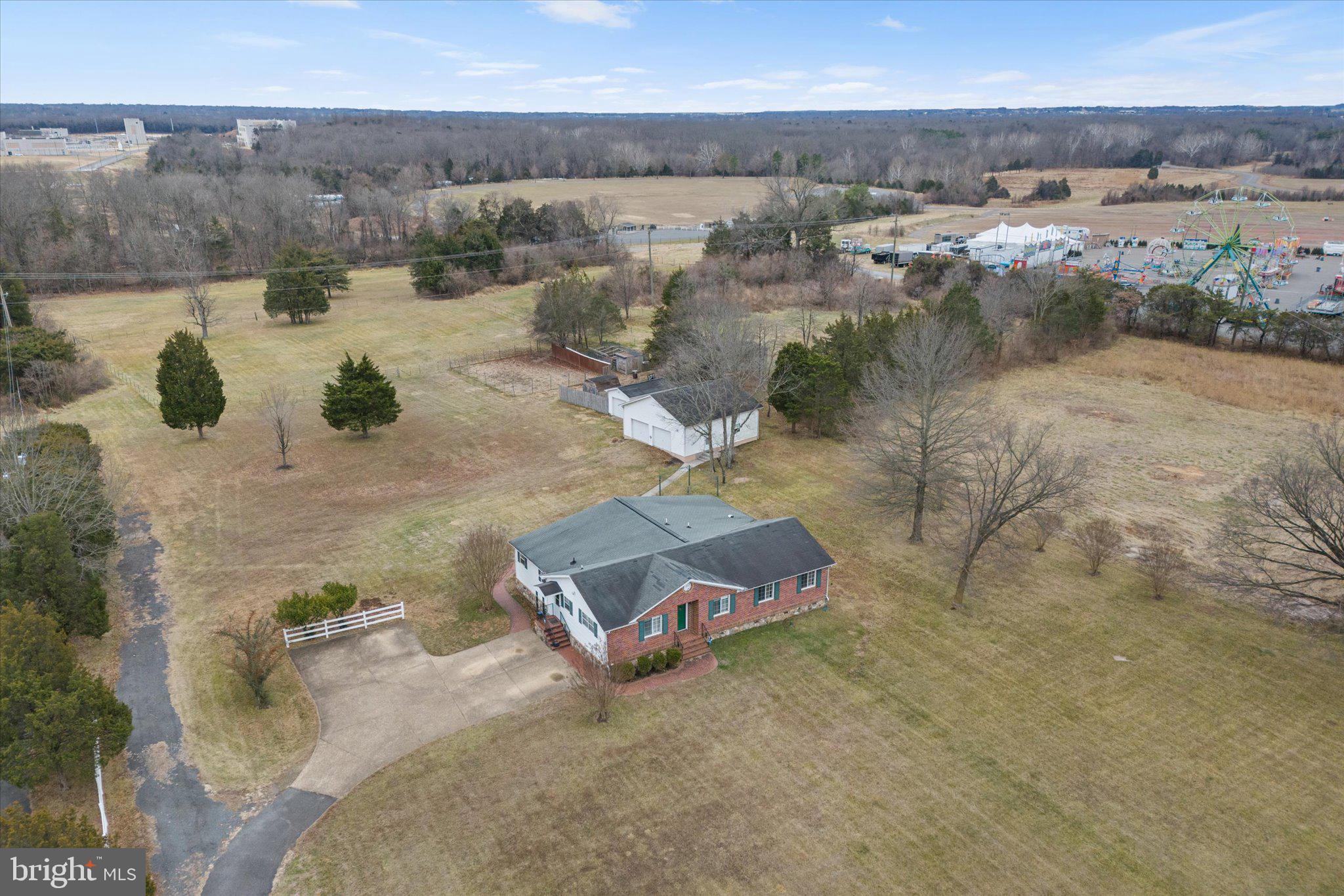 14917 Compton Road Centreville, VA 20121 - Photo 39 of 42 an aerial view of a house with a yard