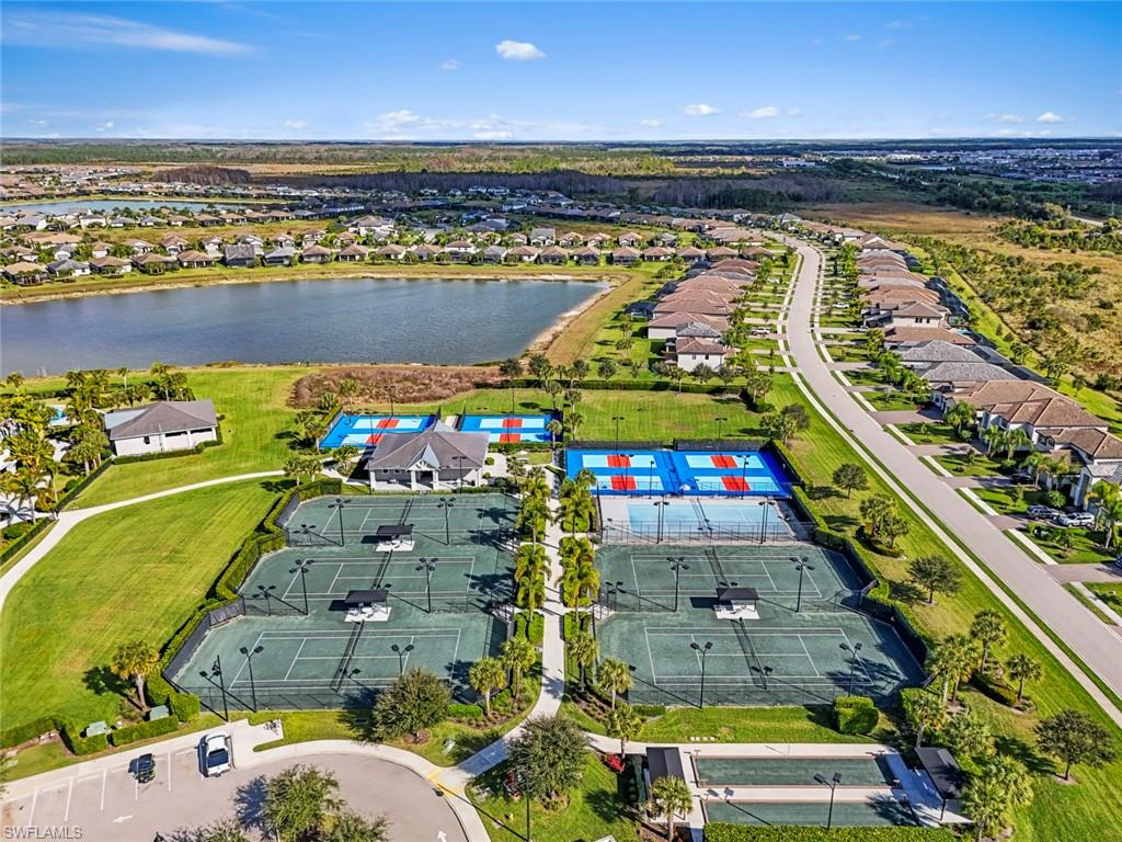 19902 Beverly Park Road Estero, FL 33928 - Photo 33 of 47 Aerial perspective of suburban area featuring a nearby body of water