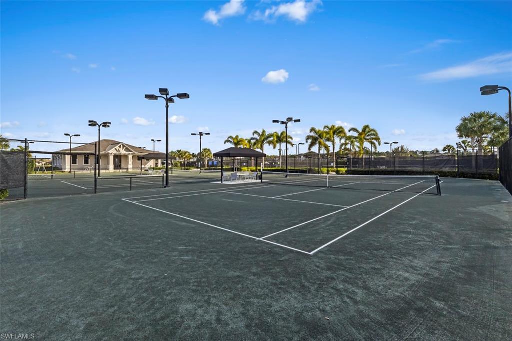 19902 Beverly Park Road Estero, FL 33928 - Photo 39 of 47 View of tennis court with community basketball court