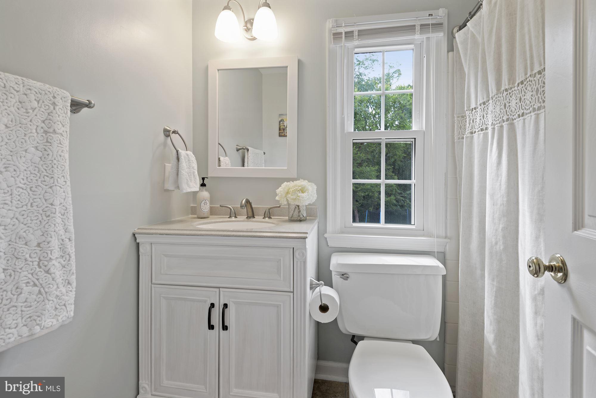 143 Peyton Road Sterling, VA 20165 - Photo 18 of 22 Updated hall bathroom - so cute!