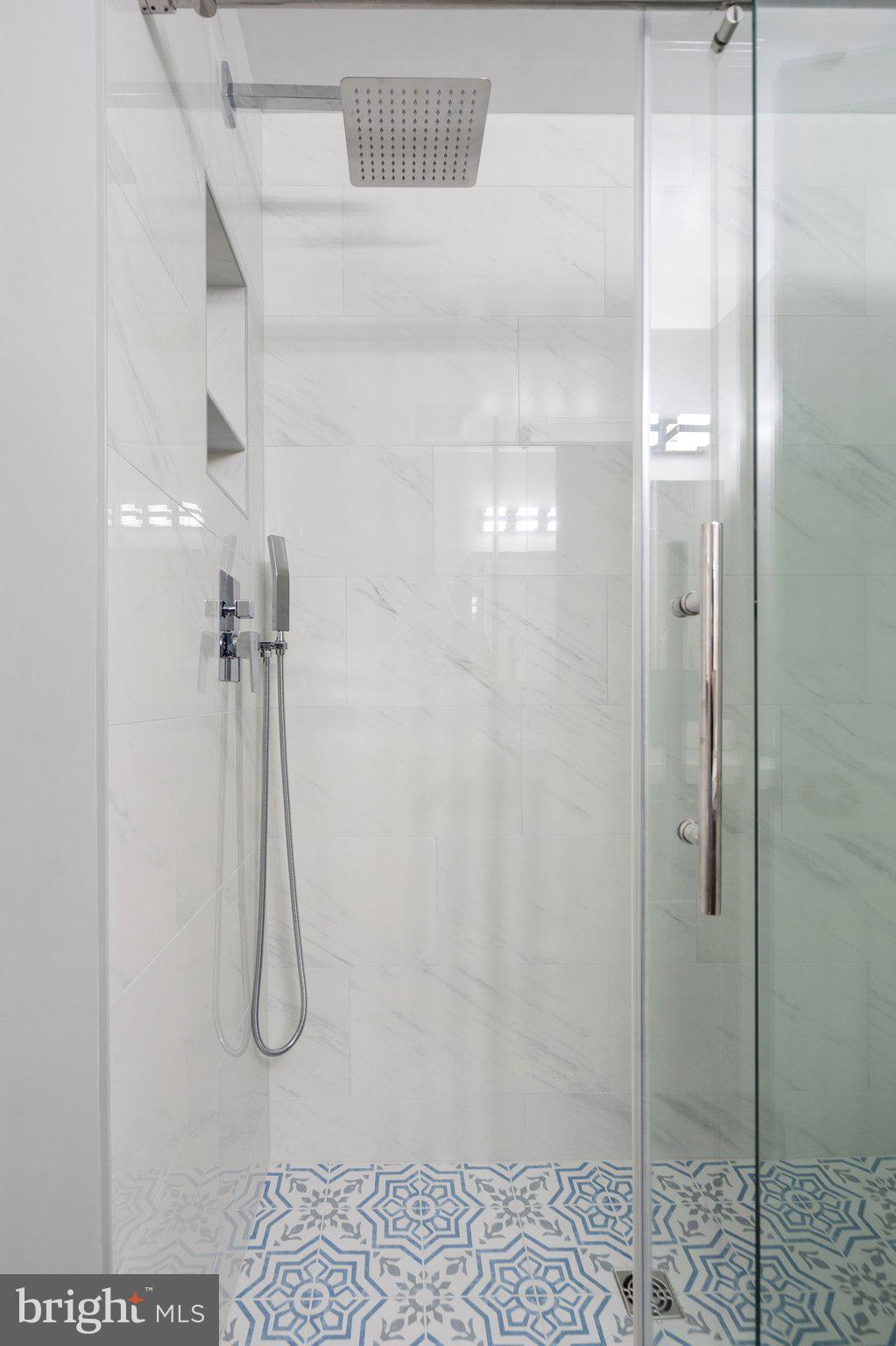 6437 Rockshire Street Alexandria, VA 22315 - Photo 22 of 43 Primary bath stylish walk in shower