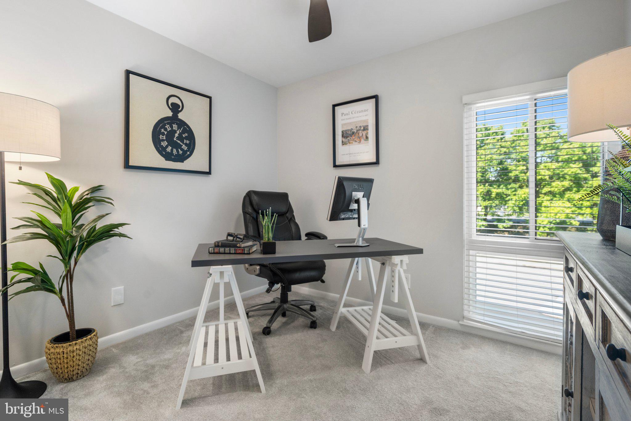 6437 Rockshire Street Alexandria, VA 22315 - Photo 29 of 43 Br #3 staged as a home office