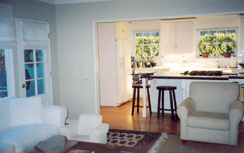 2324 State Street Santa Barbara, CA 93105 - Photo 6 of 9 a living room with granite countertop furniture and a potted plant