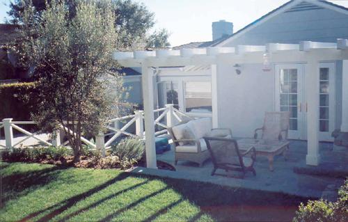 2324 State Street Santa Barbara, CA 93105 - Photo 7 of 9 a view of a house with backyard and sitting area