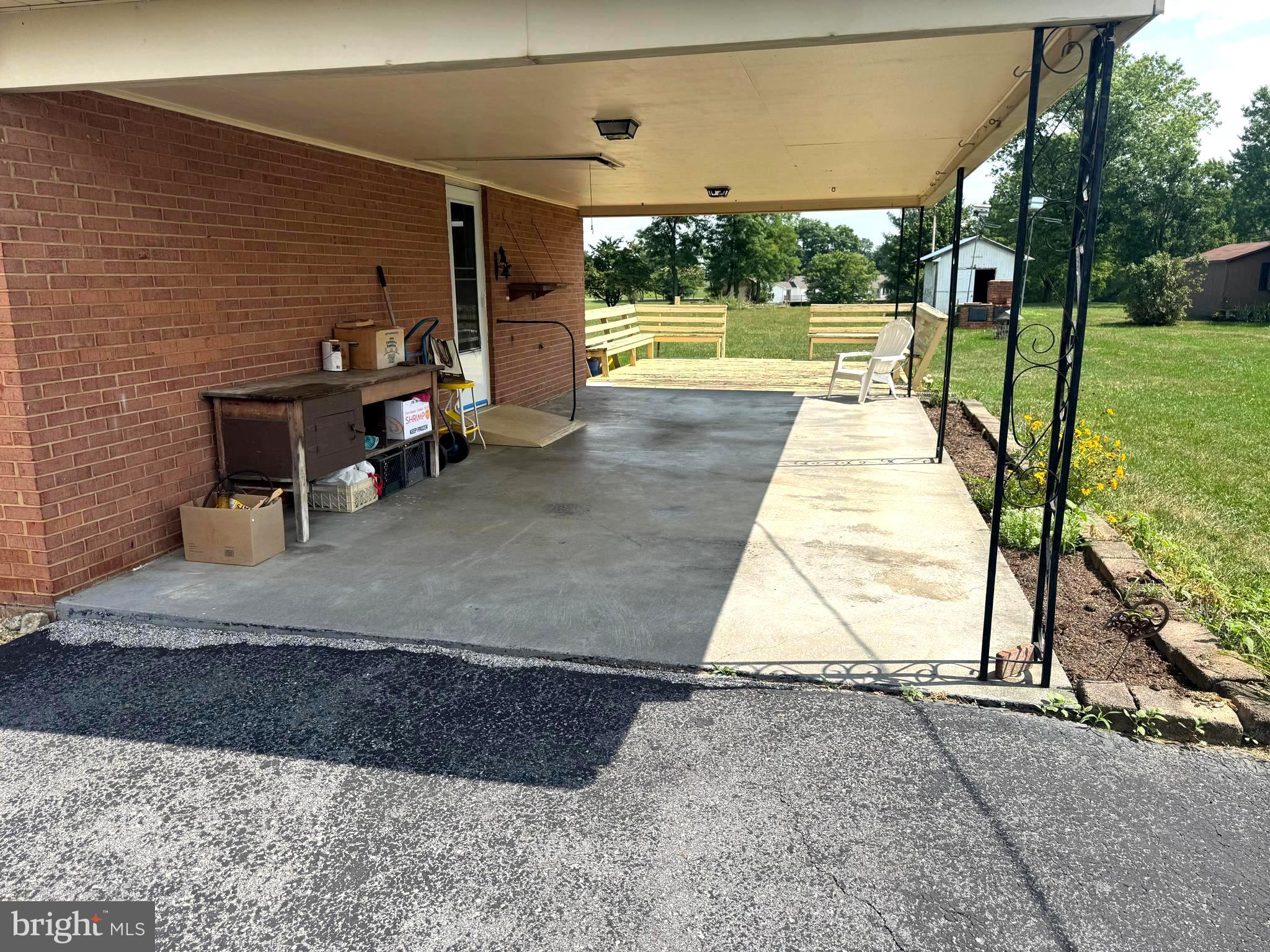 735 Redbud Road Winchester, VA 22603 - Photo 5 of 53 Carport to connecting deck