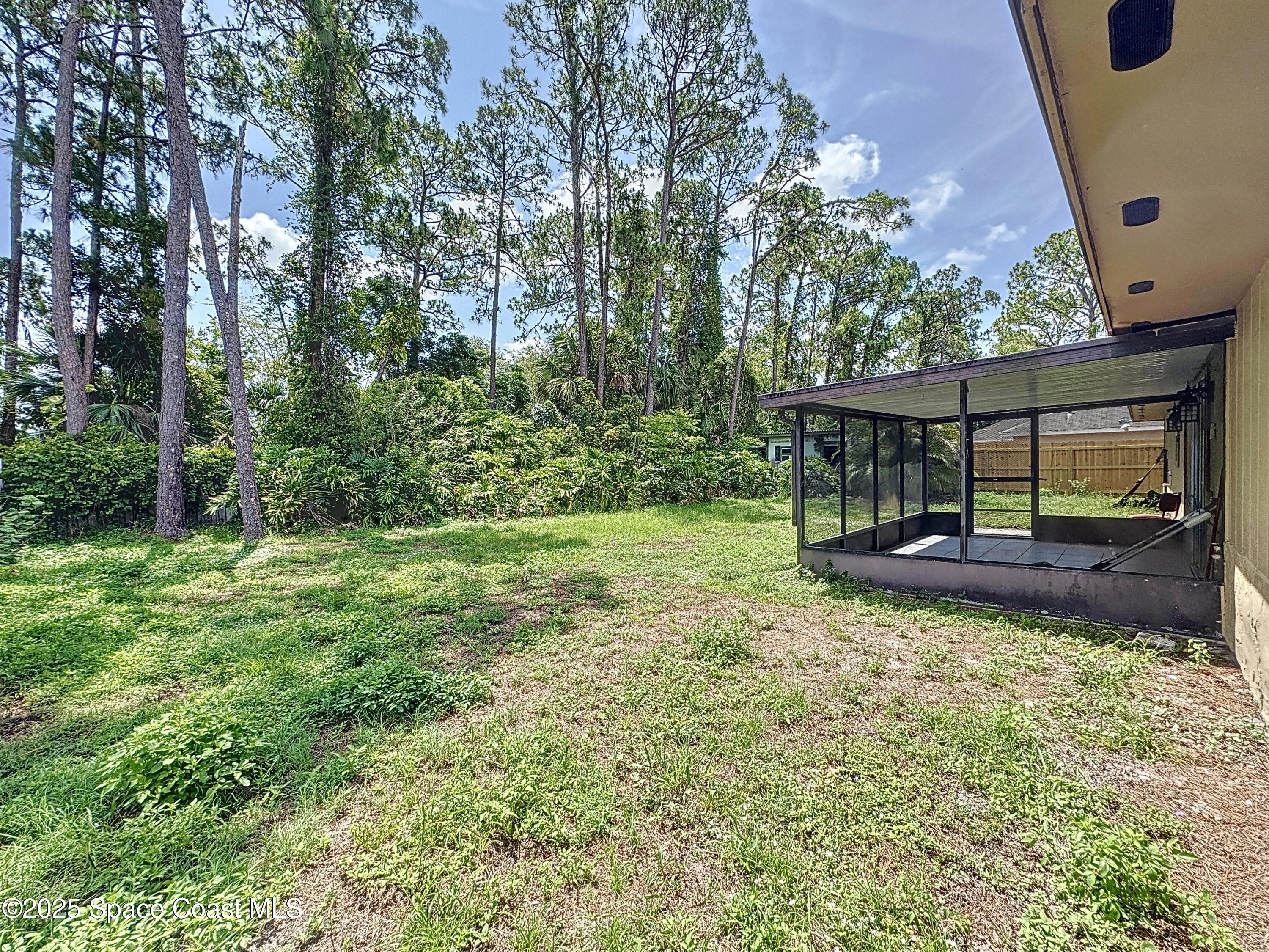 4865 Bridge Road Cocoa, FL 32927 - Photo 32 of 34 Back Yard